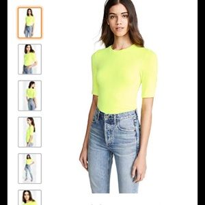 Enza Costa NWOT mid sleeve tank